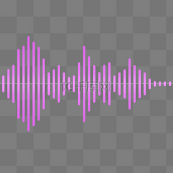 波动图片_霓虹灯声量曲线