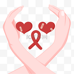 预防艾滋病标志图片_艾滋病零歧视防控