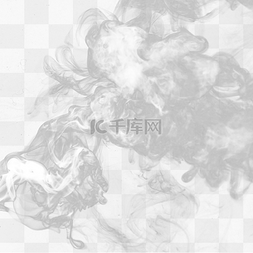 白烟烟图片_爆炸抽象透明白色烟雾