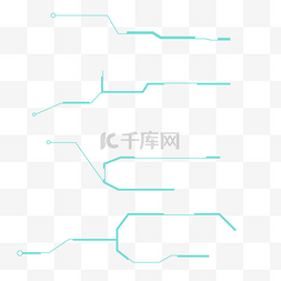 立方体标注图片_蓝色标注批注边框