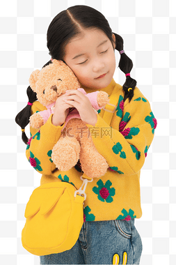 冬季女童服装女孩小熊