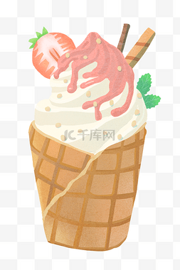 清凉冰淇淋图片_冷饮冰淇淋