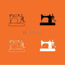 机图标图片_缝纫机图标。