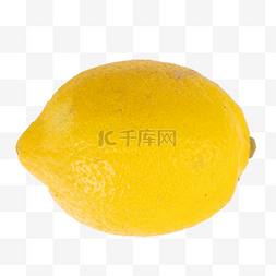 新鲜水果黄色柠檬