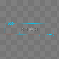 字幕框图片_科技科技风字幕条
