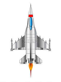 战斗机卡通png图片_现代喷气式战斗机飞机