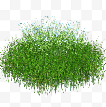 草地图片素材3D素材模型绿色仿真草地草坪草皮