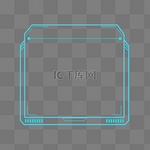 数据可视化科技边框