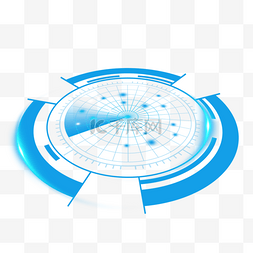 额温枪表盘图片_雷达抽象光影平面扫描