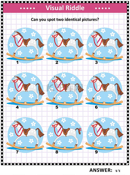 拼图图片_摇马的视觉拼图:你能分辨出两张