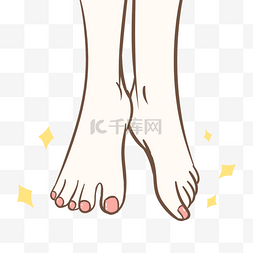 脚趾美容美白漂亮