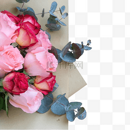 情人节玫瑰礼物图片_祝福节日植物鲜花花朵玫瑰礼物品