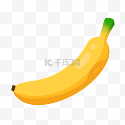印度乌加迪卡通黄色香蕉