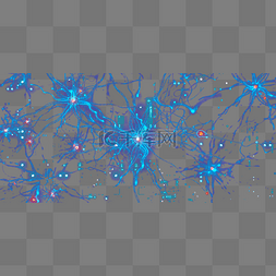 c4d线条模型图片_神经元细胞科技