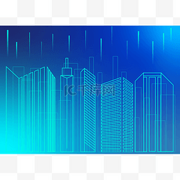 高楼房图片_城市科技建筑