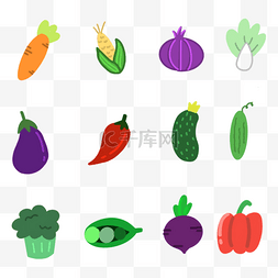 蔬菜和水果组合