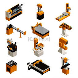 技术车床图片_工业机械图标设置与技术符号等距