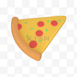 黄金榴莲披萨图片_3D立体小吃披萨