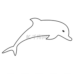 水纹图形图片_海豚图标
