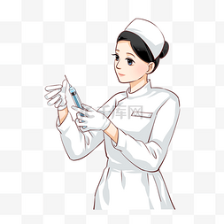 护士和家属沟通图片_512护士节医护护士