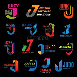 字母图标企业标识符号爵士音乐节