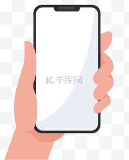 iphone12手机框图片_手拿手机矢量网购手机支付