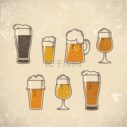 德国酿酒师图片_啤酒主题酒吧。