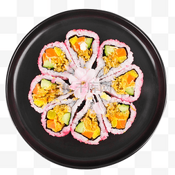 樱花寿司日式寿司美食