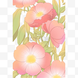 粉色表白图片_梦幻治愈风壁纸粉色花朵