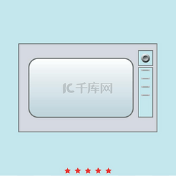 烤箱图标微波炉图片_微波炉设置图标。