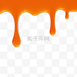 3DC4D立体橘色糖浆