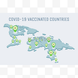 Covid-19接种疫苗的国家的病媒情况