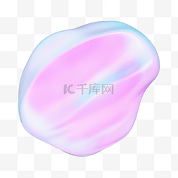 流体c4d图片_3DC4D立体流体潮流彩色装饰球