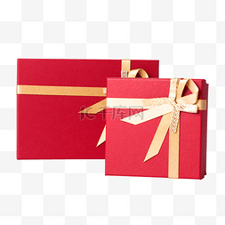 红色礼品盒礼物盒电商产品