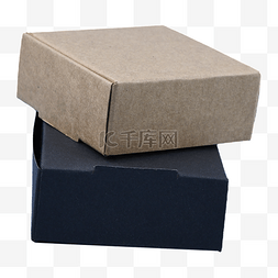 纸箱包装图片_盒子牛皮纸蓝色礼盒纸盒