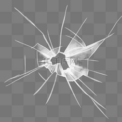 玻璃易碎标志图片_碎裂裂痕裂纹玻璃