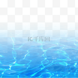 蓝色布纹纹理图片_蓝色水波纹水面