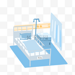 病床图片_医院病房