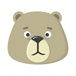 被隔绝的泰迪熊面具。