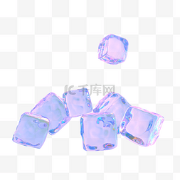 3d立体冰块图片_3D立体冰块