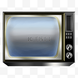 电视复古图片_80年代风格复古电视机
