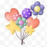庆祝六一儿童节气球