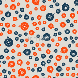 橙色纸张背景图片_浅色背景上的无缝圣诞冬季图案圣
