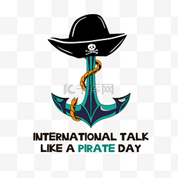国际海盗模仿日帽子船锚