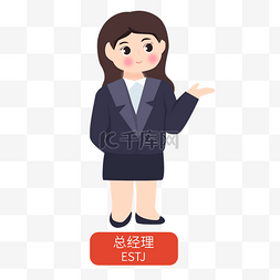 mbti性格图片_人格测试mbti人物总经理