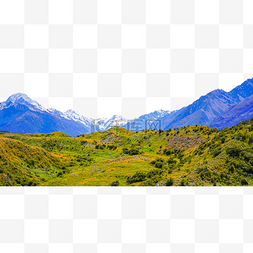 风景图片_新西兰雪山山脉