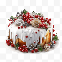 俯拍蛋糕图片_蛋糕生日甜品水果味婚礼蛋糕