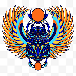 圣甲虫埃及法老象征