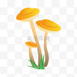 真菌png图片_秋天仿真蘑菇