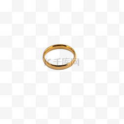 金戒指奢侈品结婚摄影图
